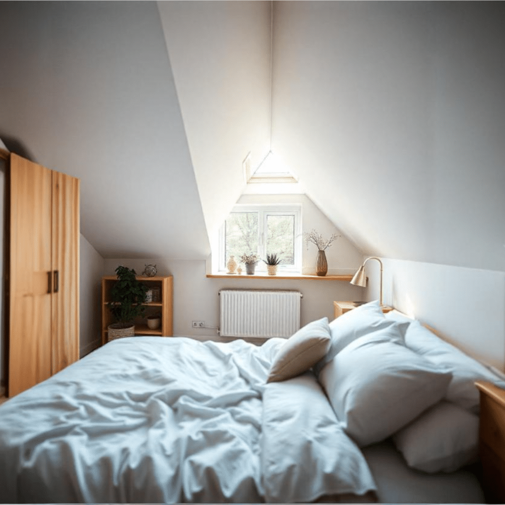 Comment aménager et décorer une chambre mansardée ? | Mon Marché Déco