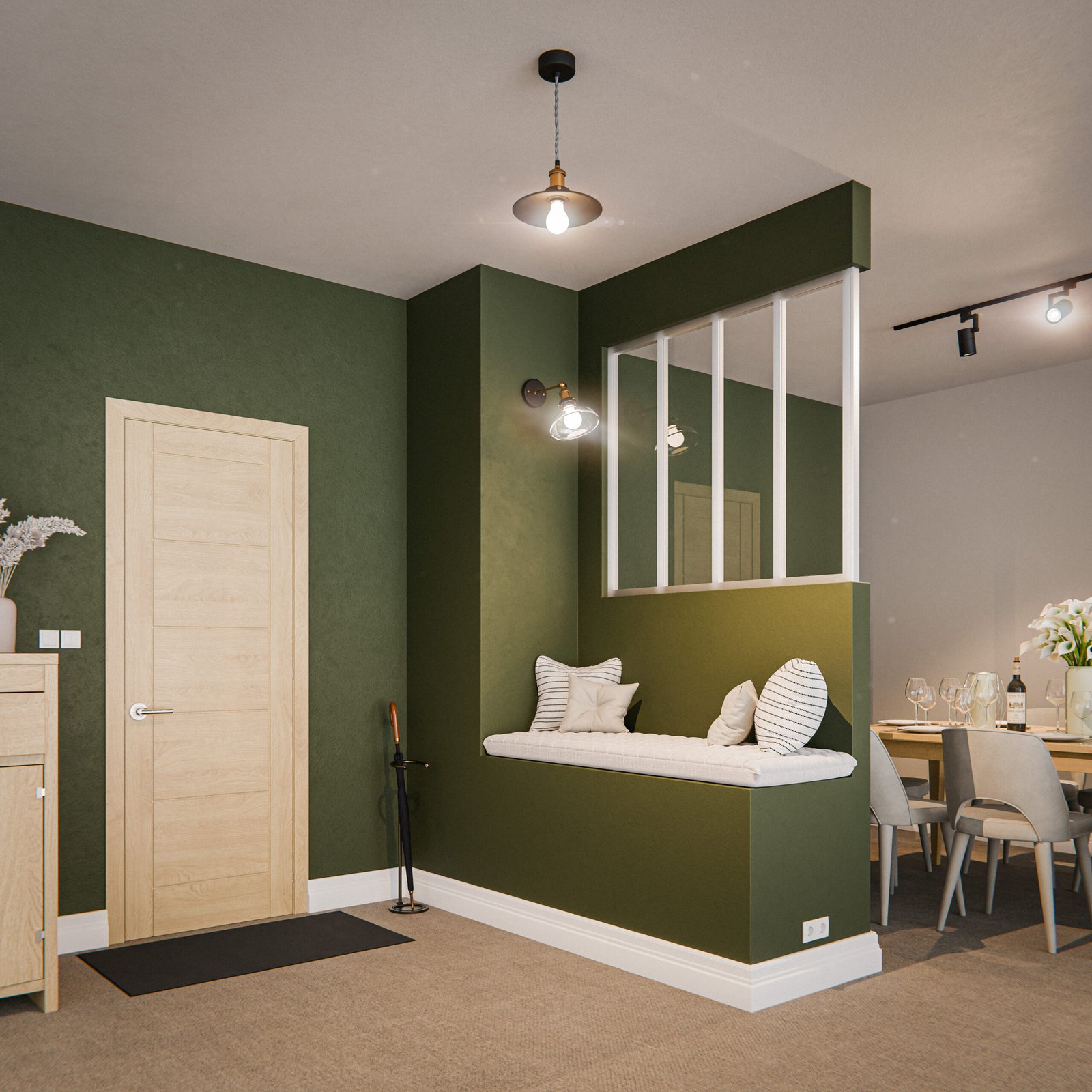 Comment créer une séparation entrée salon ? Astuces et inspirations déco