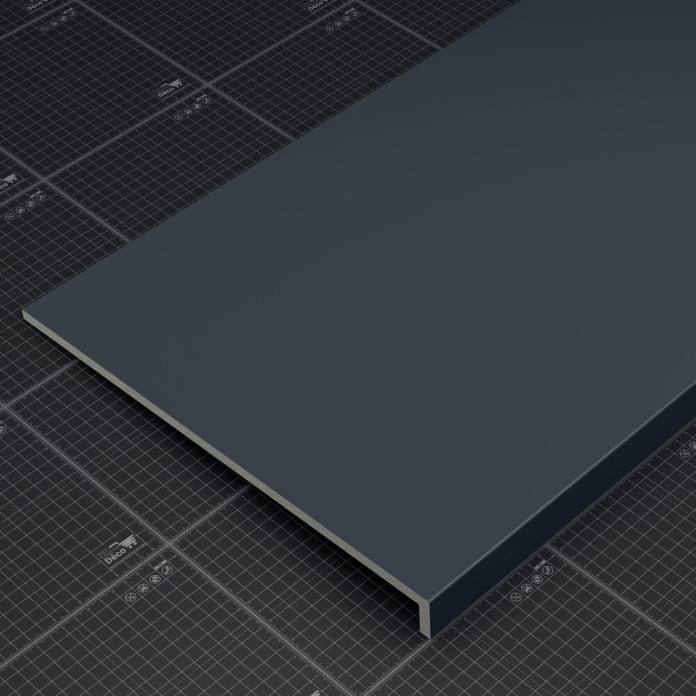 Appui de fenêtre PVC l. 40 cm x ép. 9 mm - Anthracite