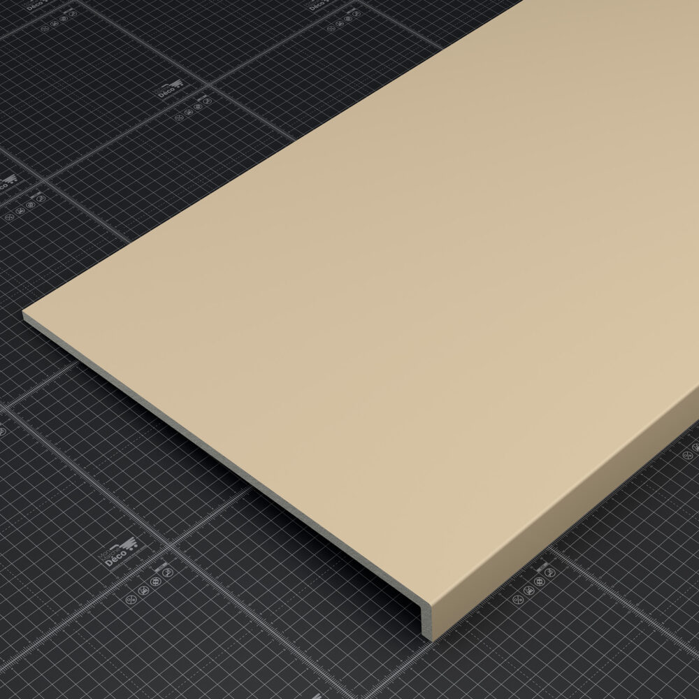 Appui de fenêtre PVC l. 40 cm x ép. 9 mm - Sable