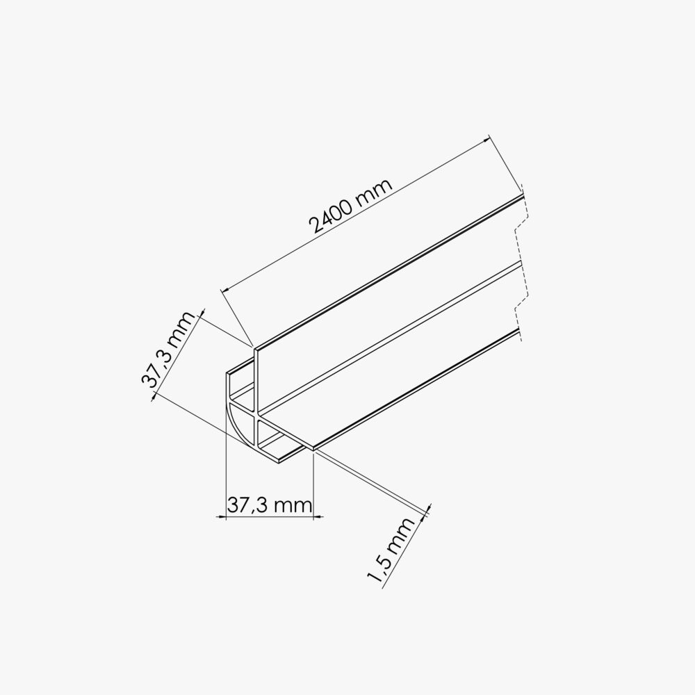 Angle exterieur PVC