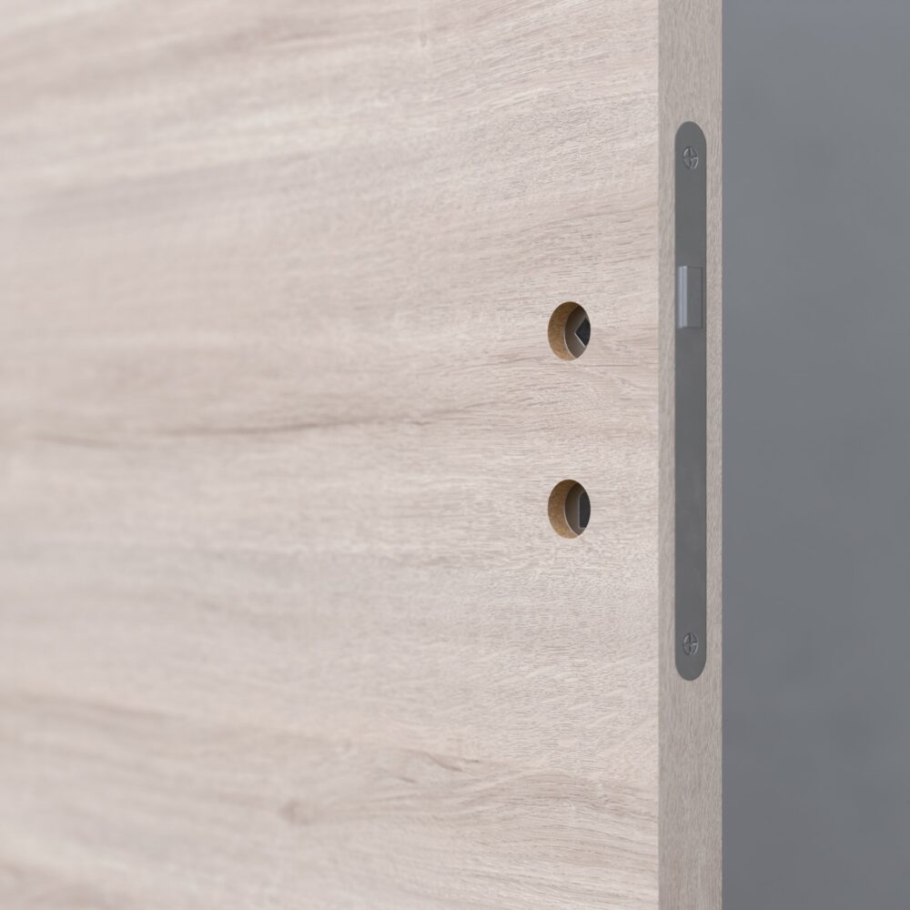 Alternative view of Bloc-Porte Oslo H. 204 x l. 73 cm