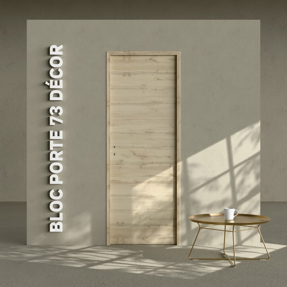 Bloc-Porte Tokyo H. 204 x l. 73 cm