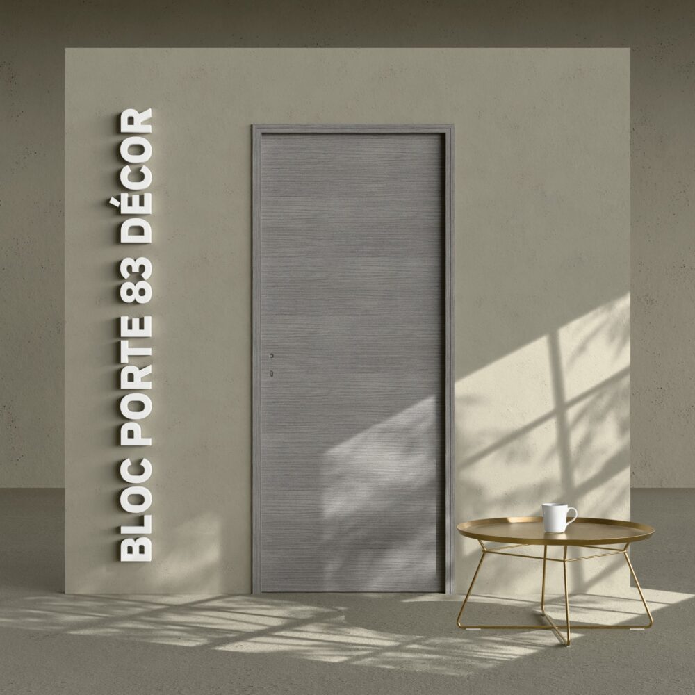 Bloc-Porte Costa Rica H. 204 x l. 83 cm - Poussant Droit