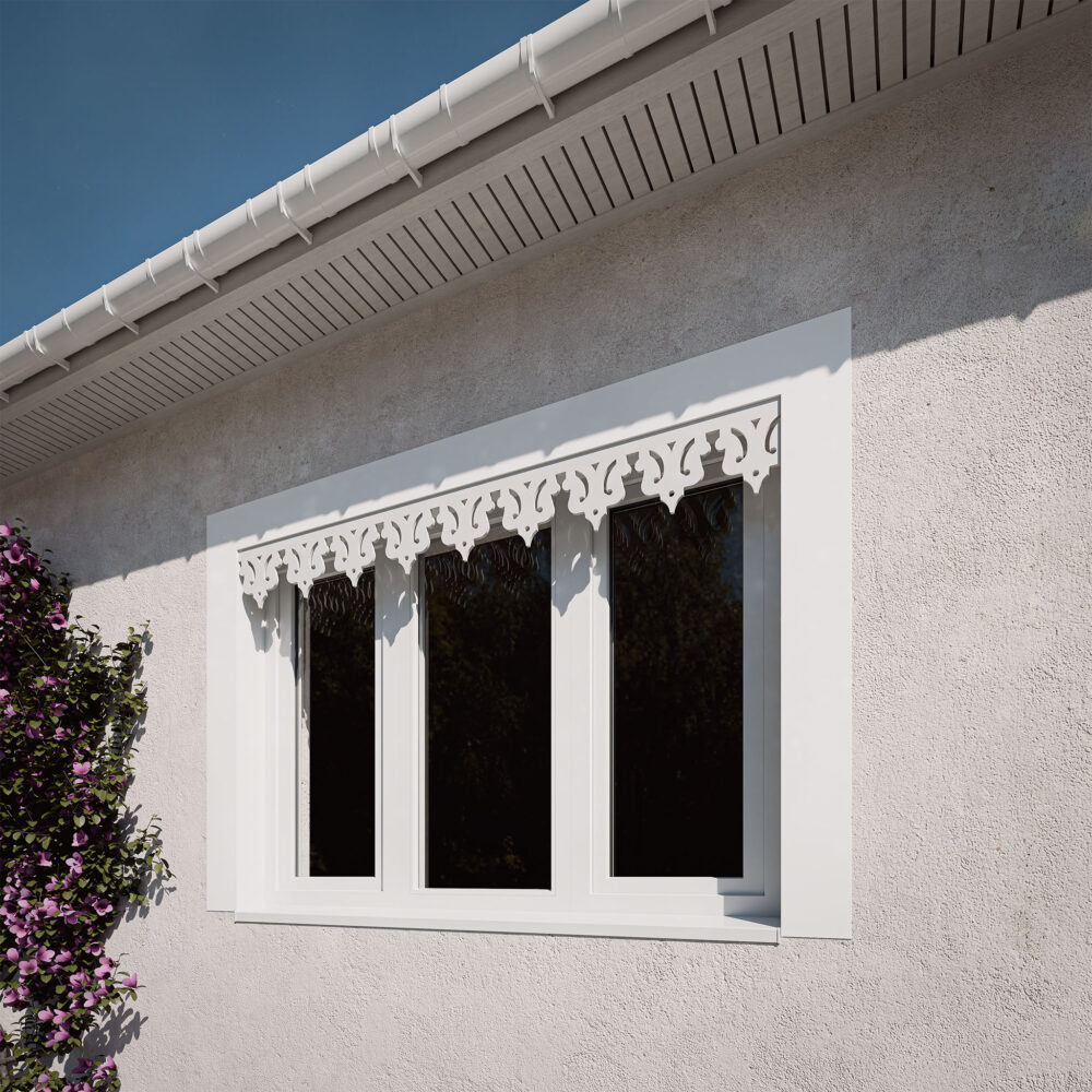 Alternative view of Lambrequin PVC Harmonie - Longueur 1.20 m