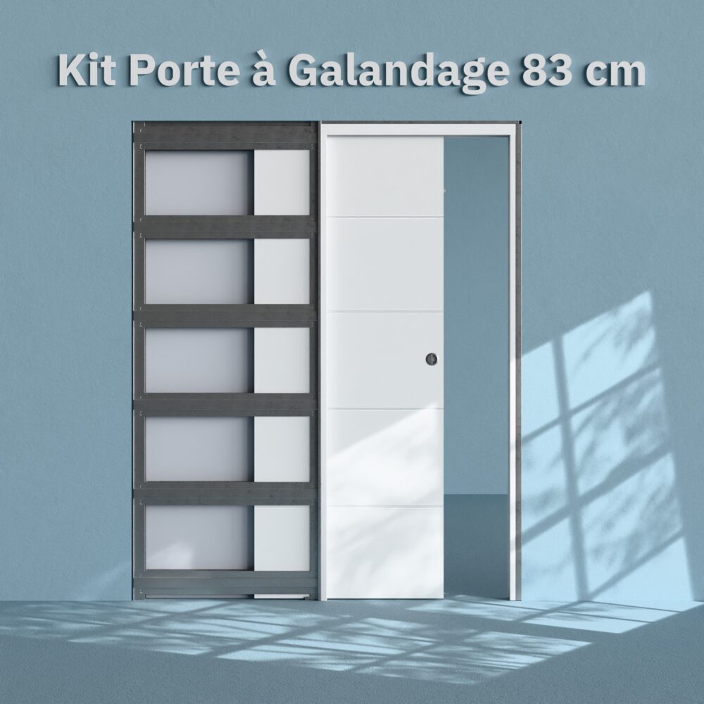 Rénover un appartement pour le louer : le guide complet 11 Kit Galandage Porte Ligne 83 cm avec Finition