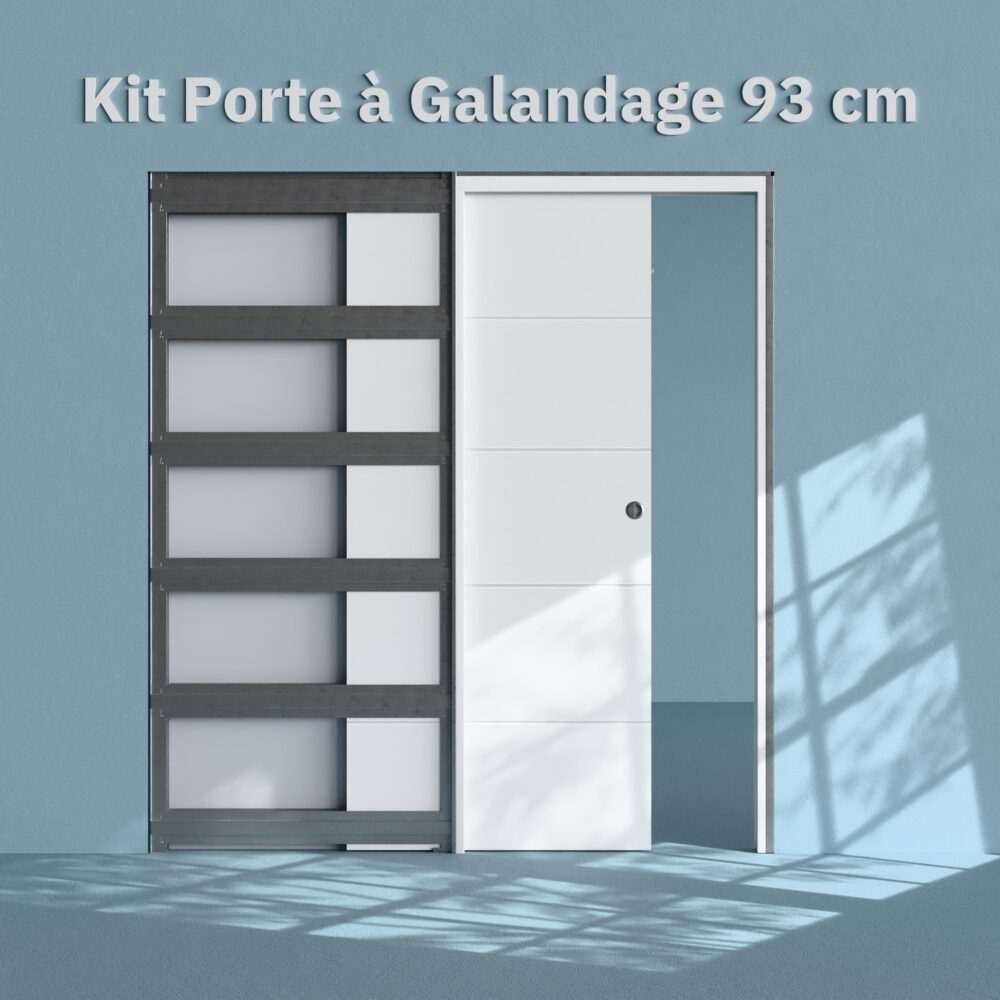 Rénover un appartement pour le louer : le guide complet 12 Kit Galandage Porte Ligne 93 cm avec Finition