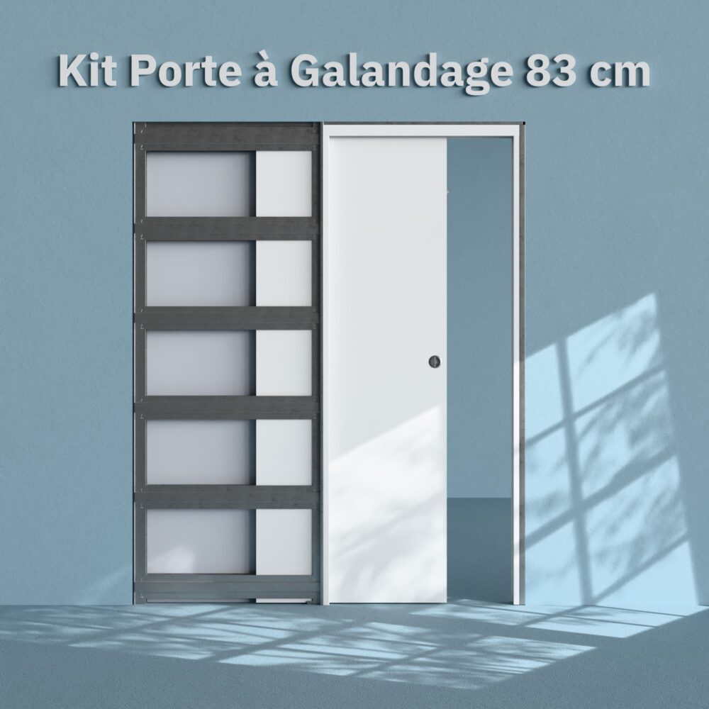 Rénover un appartement pour le louer : le guide complet 5 Kit Galandage Porte Plane 83 cm avec Finition