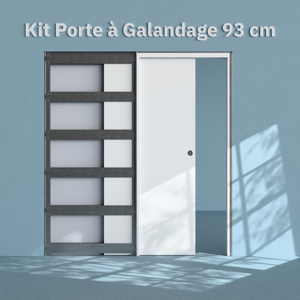 Rénover un appartement pour le louer : le guide complet 9 Kit Galandage Porte Plane 93 cm avec Finition